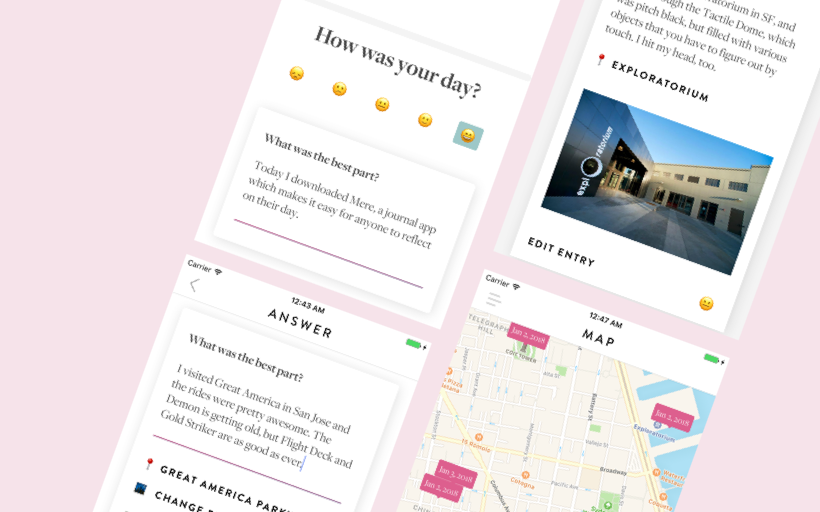 Photo of Mobile design and development for journaling app.